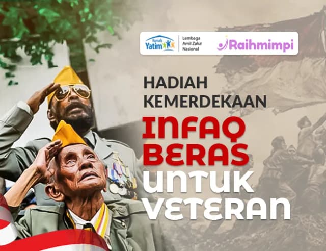 Hadiah Kemerdekaan Infaq Beras Untuk Veteran